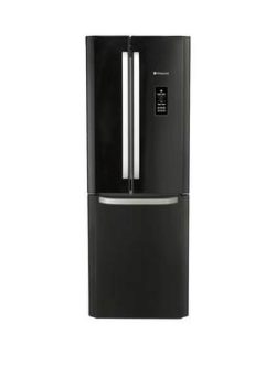 Hotpoint Ffu3Dgk American Style 70Cm Frost Free Fridge Freezer - Black